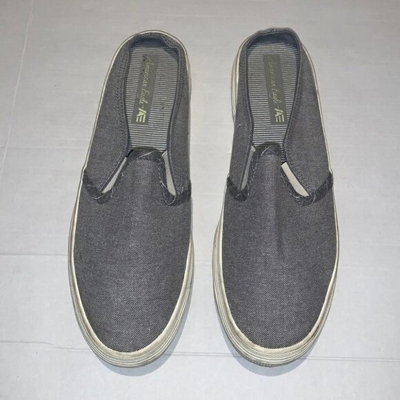 American Eagle denim blue loafers size 8 - Picture 3 of 11